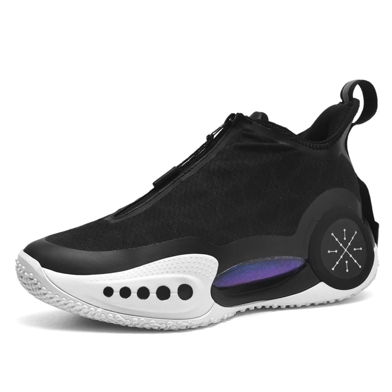 

New Arrival Male Basketball Shoe Anti Slip Sport Man Shoe Designer Basketball Training Shoe Male Anti-Slip Basketball Boots Boys