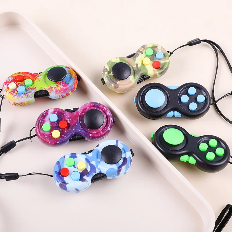 

Fidget Pad Controller Anti Stress Adult Finger Toy Child Autism Adhd Anxiety Stress Relief Sensory Gift Games Antistress Toy
