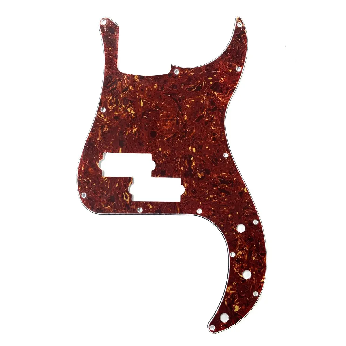 

P Bass Pickguard PB Scratch Plate Vintage Tortoise Fits Precision Bass Guitar