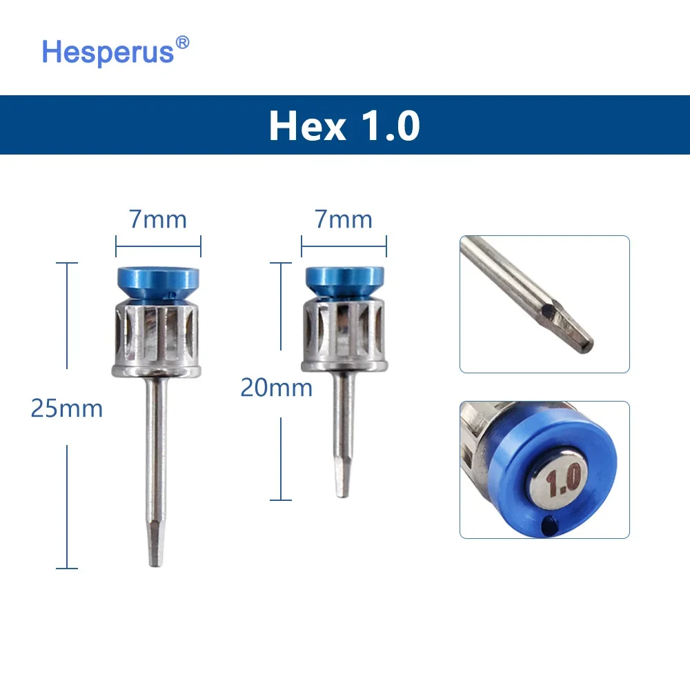 Tandheelkundige Apparatuur Implantaat Chirurgische Handset Met 16. Schroevendraaiers Elektrische