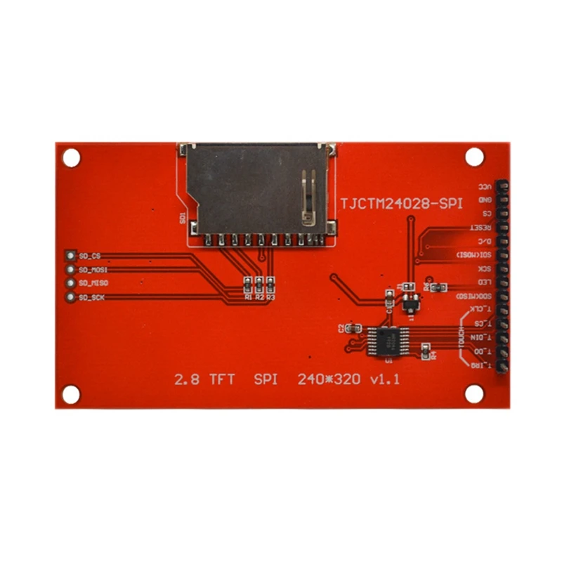 3 5-дюймовый ЖК-модуль SPI TFT LCD PCB модуль сенсорный 240X320 ILI9341 с сенсорным ЖК-модулем