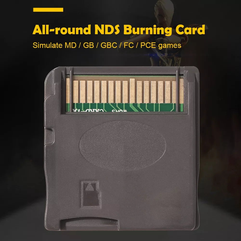 Карта памяти R4 для видеоигр устройство загрузки SD-карт подходит nintends MD GB GBC FC PCE