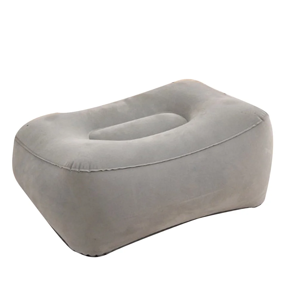 

Foot Rest Footrest Inflatable Travel Relax Outdoor Footstool Adjustable Portable Airplane Stool