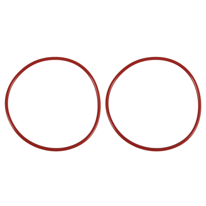 

2X Red Silicone O Ring Seals Tree 110Mm X 104Mm X 3.5Mm