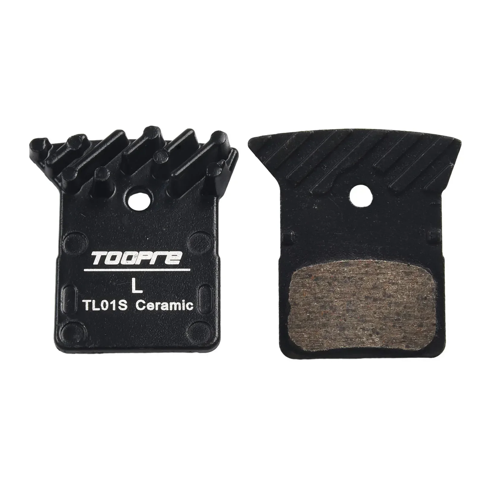 Практичные колодки дискового тормоза черные велосипедные детали алюминий +