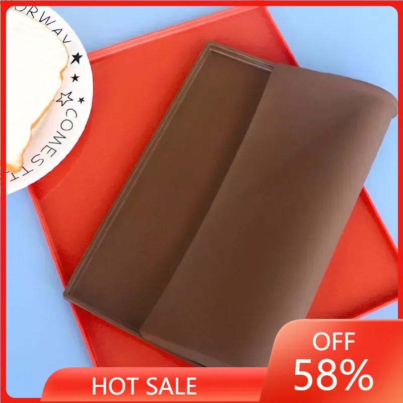

Non-stick Silicone Oven Mat Cake Roll Mat Baking Mat Functional Baking Cake Pad Swiss Roll Pad Bakeware Baking Tools