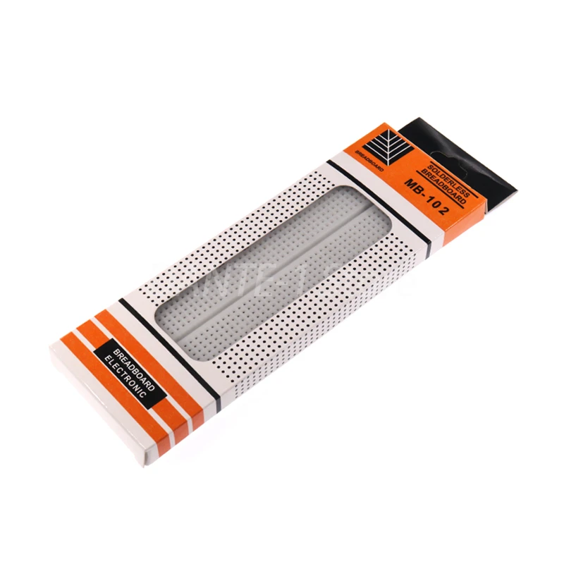 Макетная плата MB102 830 отверстий печатная цветная полоса экспериментальная
