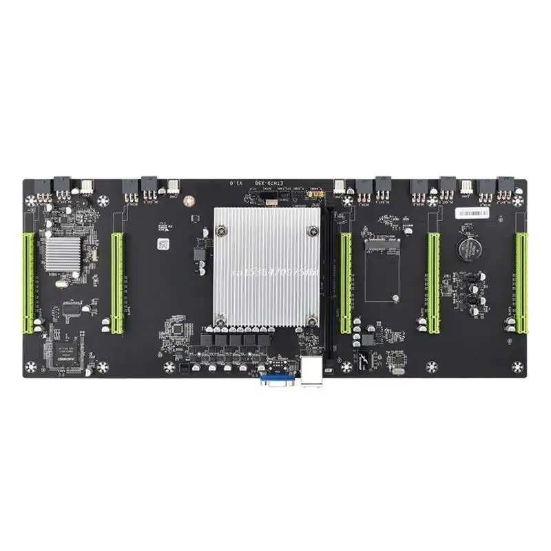 

Материнская плата ETH79 X5B для майнинга, LGA 2011 CPU 5 PCI-E 16X, слот для графической карты для Eth, Прямая поставка
