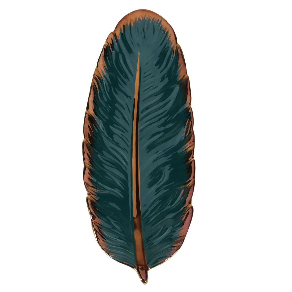 

Jewlery Tray Ring Dish Leaves Ceramic Earring Plate Food Tray Ceramic Jewelry Dish Tray