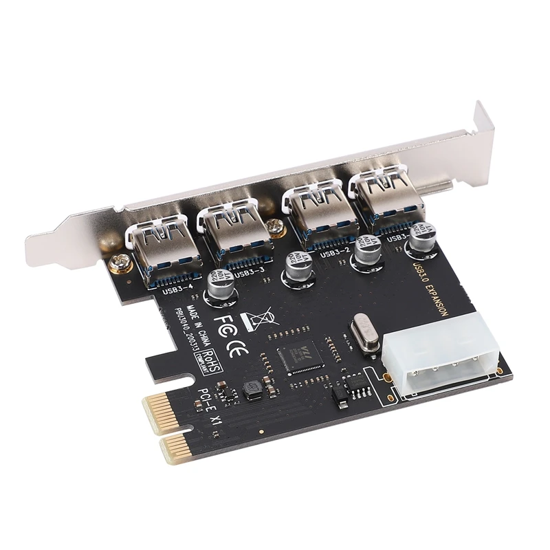 Карта памяти PCI-E на USB 3 0 4 порта |