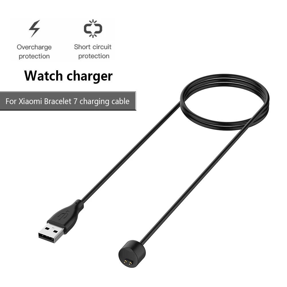 Зарядное устройство USB для Xiaomi Mi Band 5/6/7 зарядное смарт-браслета зарядный кабель 5 |