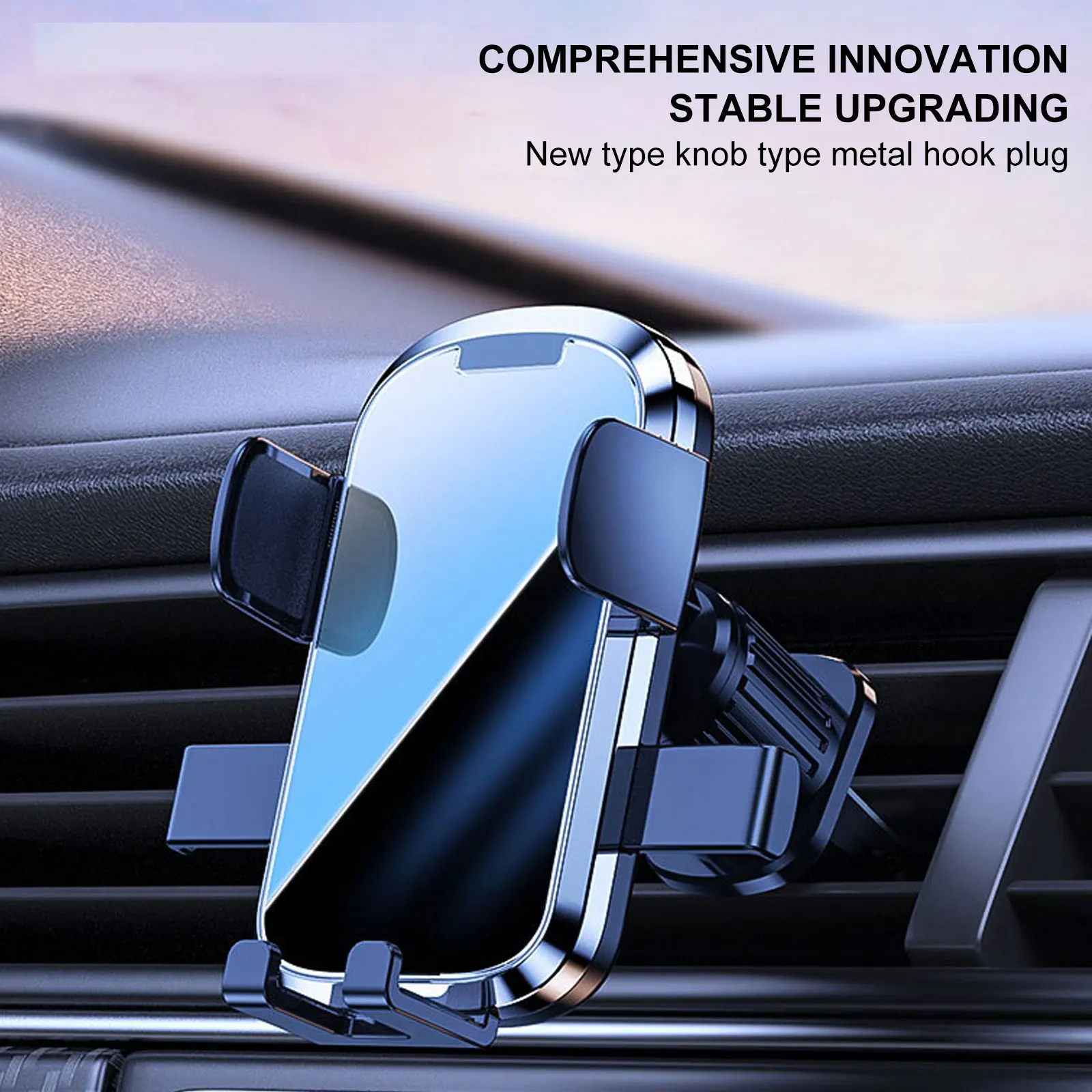 

Universal Phone Holder In Car Mobile Mount Stand Air Vent Hook Clip Car Phone Holder for IPhone Xiaomi Samsung Cellphone Support