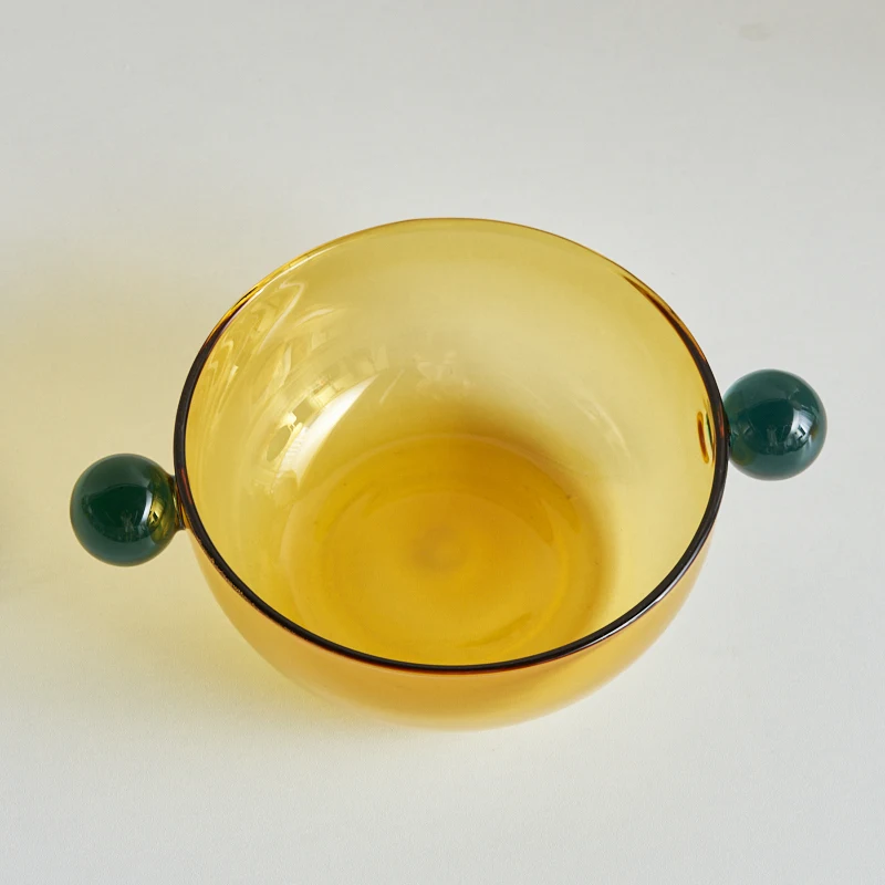 

Цветная стеклянная миска Lazzy house