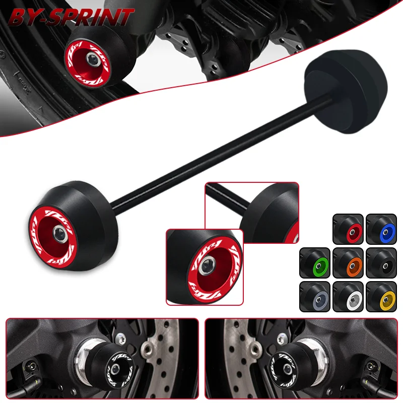 

Motorcycle R1 Front Rear Axle Fork Wheel Protector Crash Slider Falling Protection Pad For YAMAHA YZF-R1 R1M r1 r1m 2015-2022