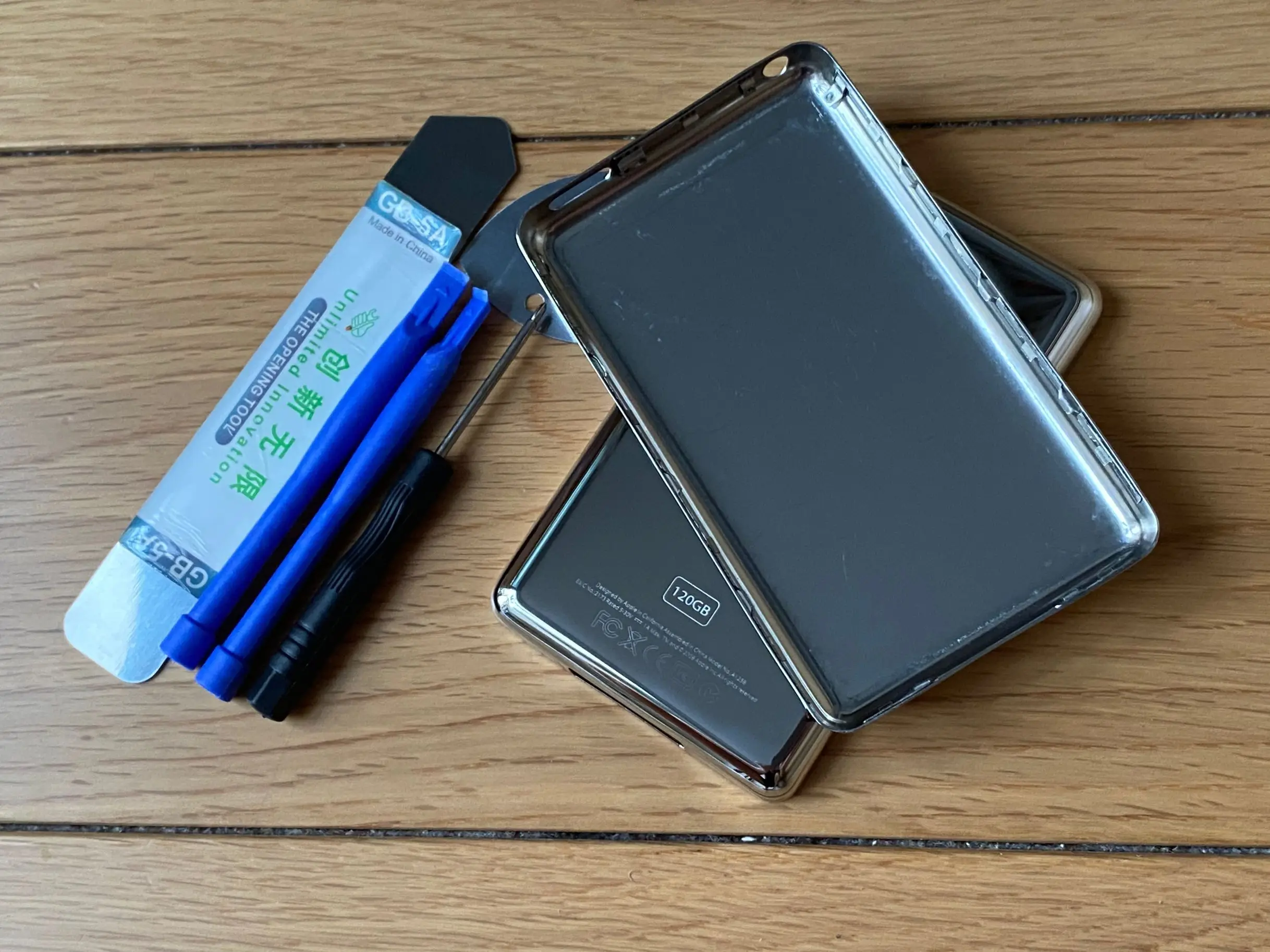 Для IPod Classic 5Gen 6/6.5Gen 7/7.5Gen 120. 64 ГБ 80 Гб 128 160 256 512 ТБ задняя крышка тонкий и толстый