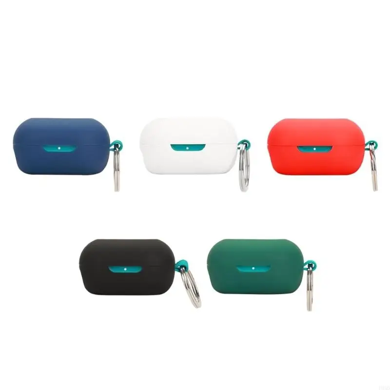 Фото Гибкий силиконовый защитный чехол для JLab JBuds Mini Earbud, противоударный чехол, устойчивый к царапинам рукав, ежедневное использование №1