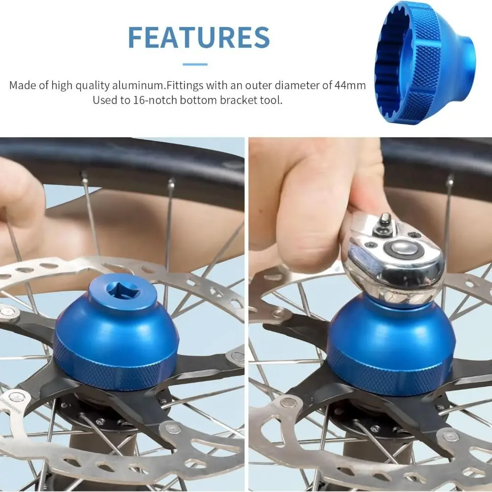 Аксессуары инструмент для каретки 44 мм принадлежности велосипеда универсальный
