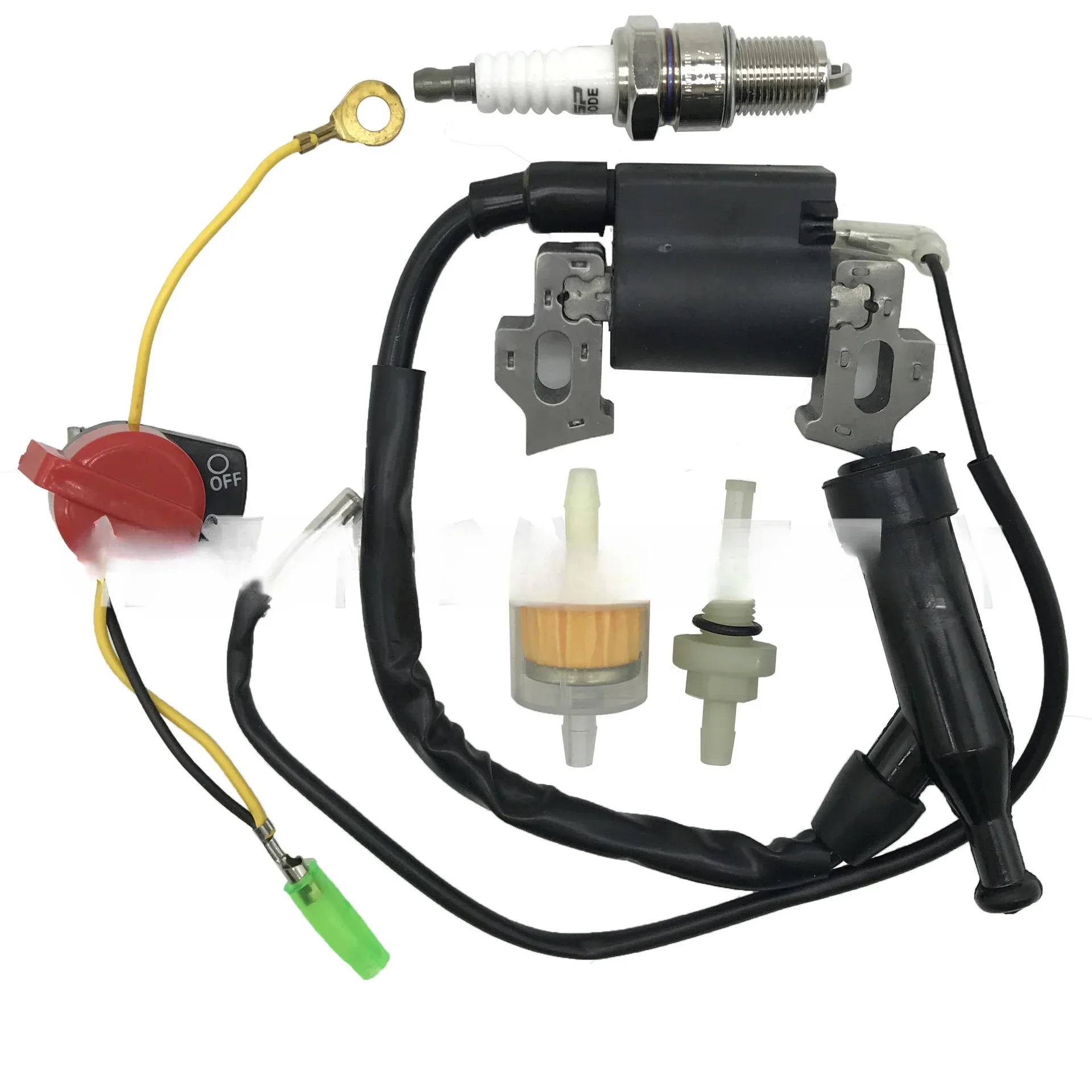 Фото Катушка зажигания 30500-ZE1-013 совместима с двигателями Honda GX110 GX120 GX140 GX160 GX168 GX200 4HP 5HP 5.5HP 6.5HP 168F 170F. №1