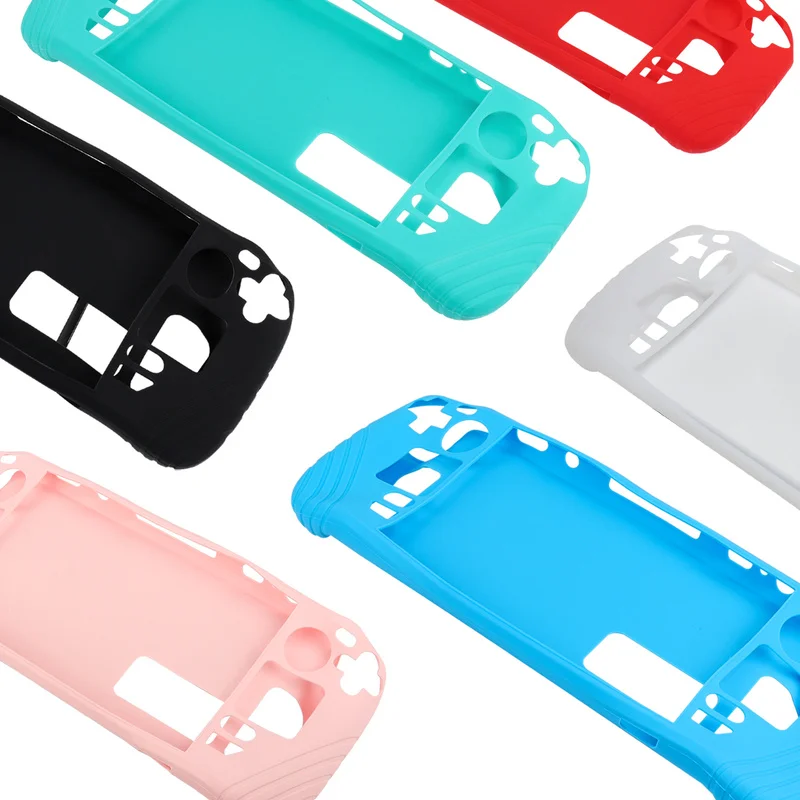 Soft Silicone Protective Case Skin For Steam Deck Game Controller Cases Gamepad Joystick Cover Games Accessories
