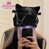 Gothic Cat Ear & Bat Wing Beanie