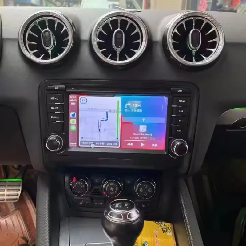 Фото 9 дюймов Android 13 Carply Radio GPS Стерео для Audi TT MK2 8J 2006 2007 2008 2009 2010 2011-2014 Автомобильный мультимедийный плеер Автораadio №1