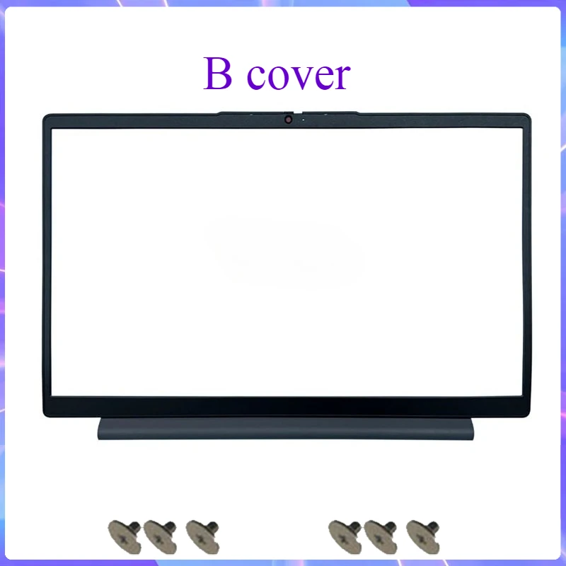 Фото Новый чехол для ноутбука Ideapad 3 14IAU7 ABA7 2022: задняя крышка экрана/верхняя крышка/передняя рамка/подставка для рук/нижняя крышка, серебристо-серый цвет. №3
