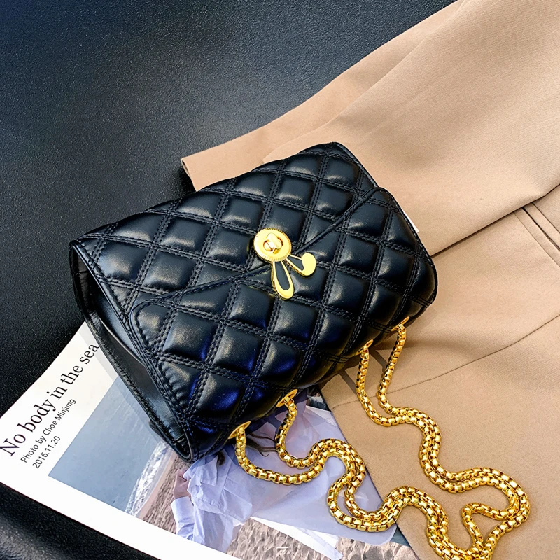 2023 Fashion Designer Crossbody Bags For Women Chain Strap Shoulder Bag Handbag High Quality PU Leather Women Messenger Bags