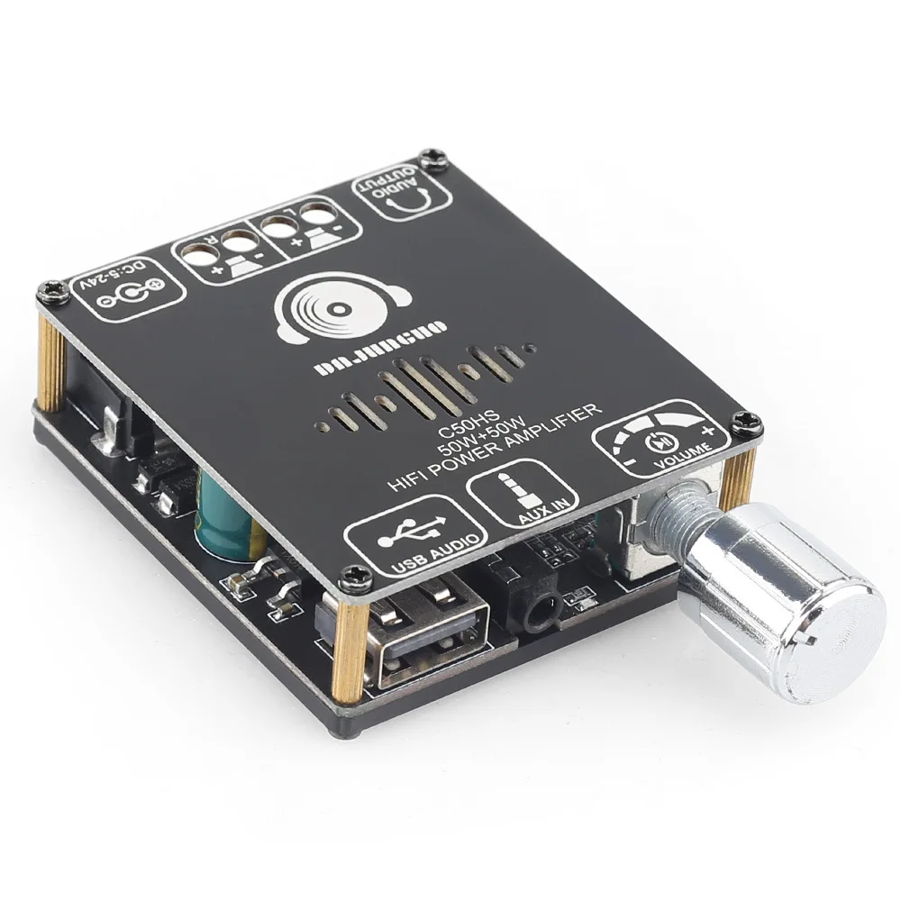 

Плата усилителя Bluetooth C50HS Hi-Fi-классная Стандартная плата 50 Вт + 50 Вт/чип TPA3116D2
