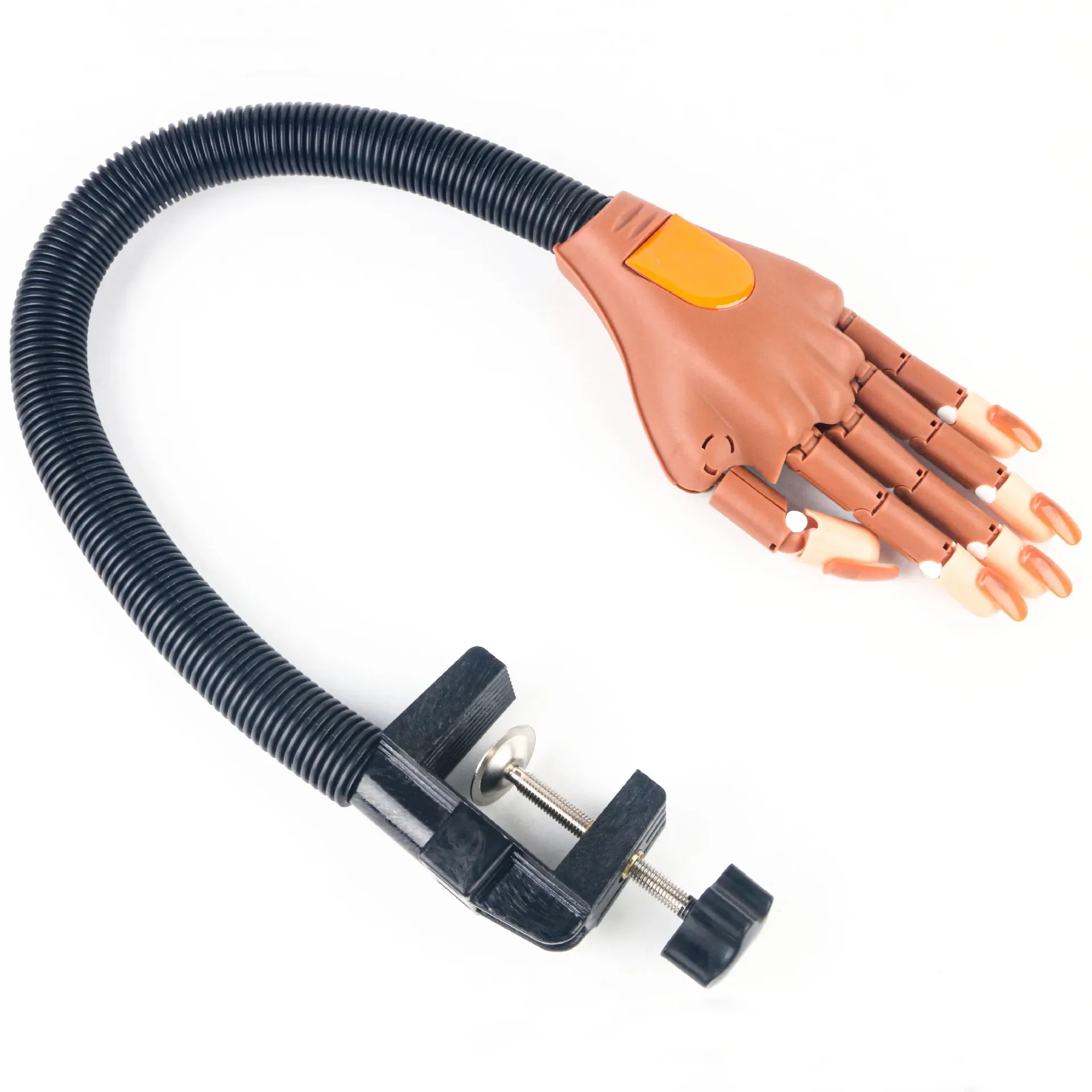 

NEW2023 Nail Joint Prosthetic Hand Flexible Prosthetic Hand Practice Manipulator Movable and Replaceable Nail Piece
