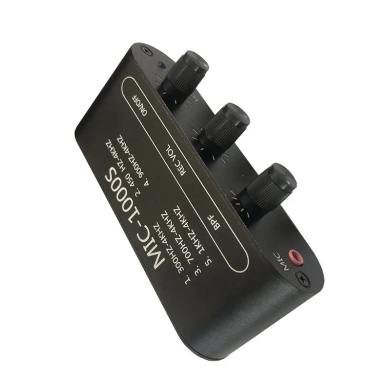 

Microphone 3.5mm Condenser Microphone Amplifier Headphone Amplifier Music Audio Preamplifier Mixing Board MIC 1000S 896C