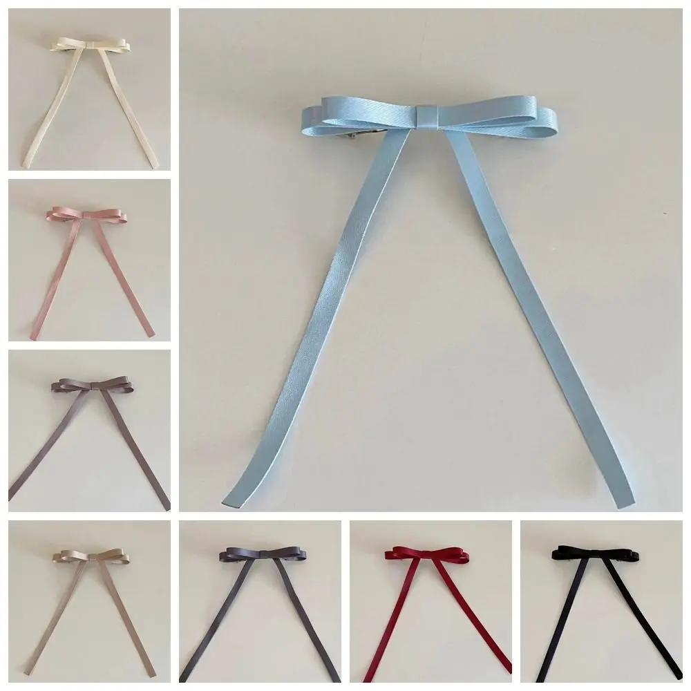 Креативный балетный зажим для волос с бантом и бахромой в Корейском стиле