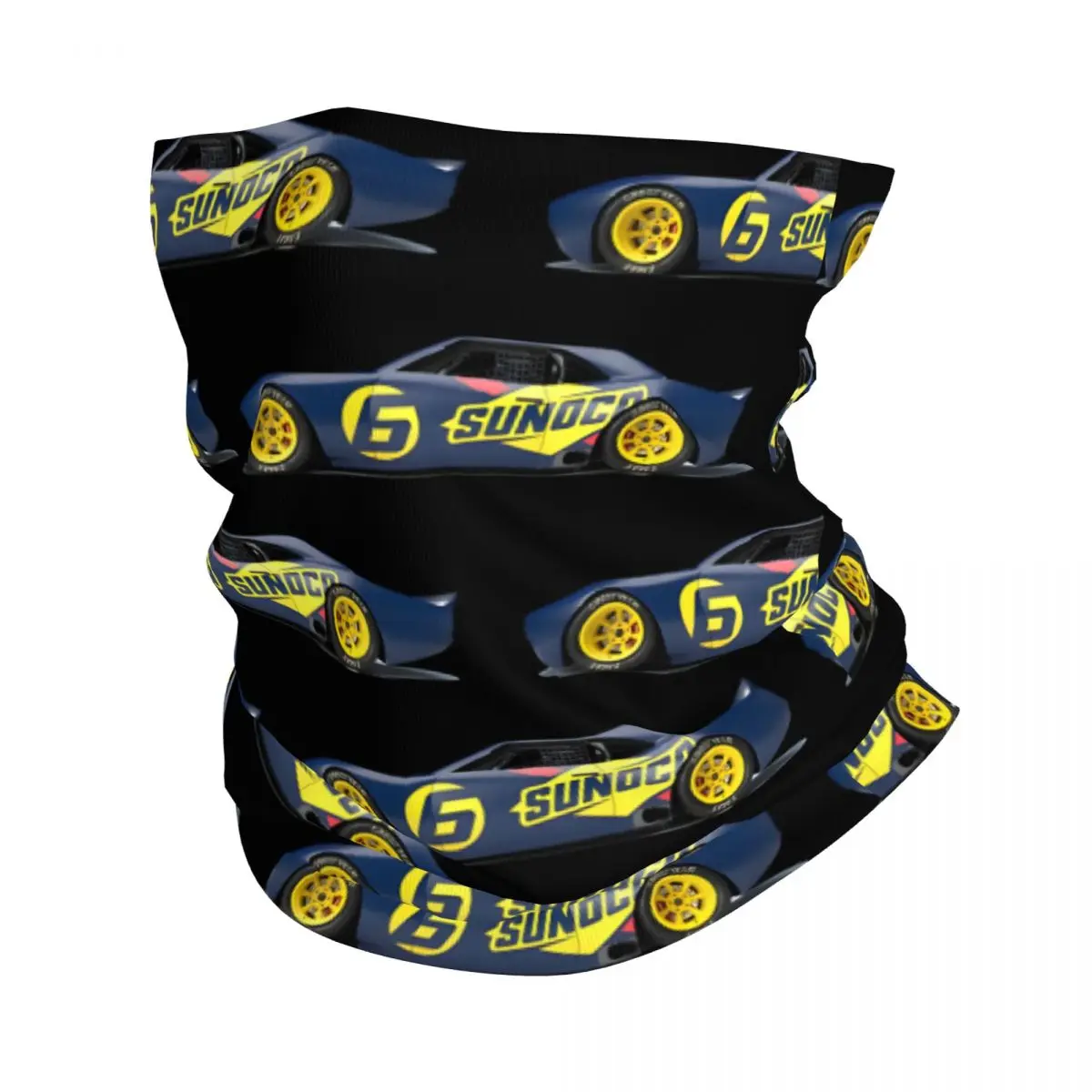 Потрясающая бандана на шею гетры с принтом шарф Sunoco для мотокросса