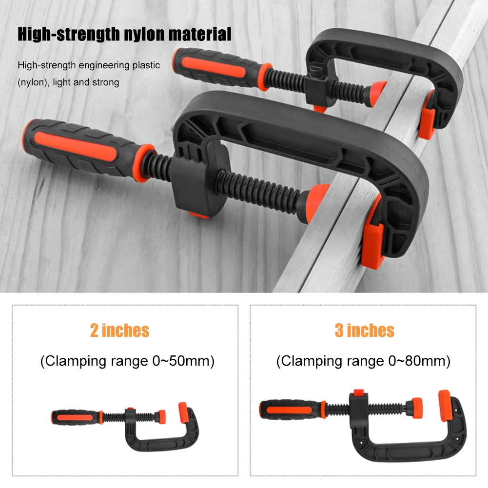 

G-Shaped Woodworking Strong Clip Fixing Tool Quick Fixer Strong Clip Stereotypes Professional Woodworking Tools