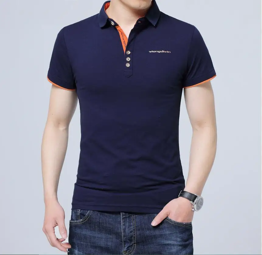 

2023HOT 2023HOT ZNG 2019 New Men Clothing Male Fashion Casual Men Polo Shirts Polo Tee Shirt Tops High Quality Slim Fit