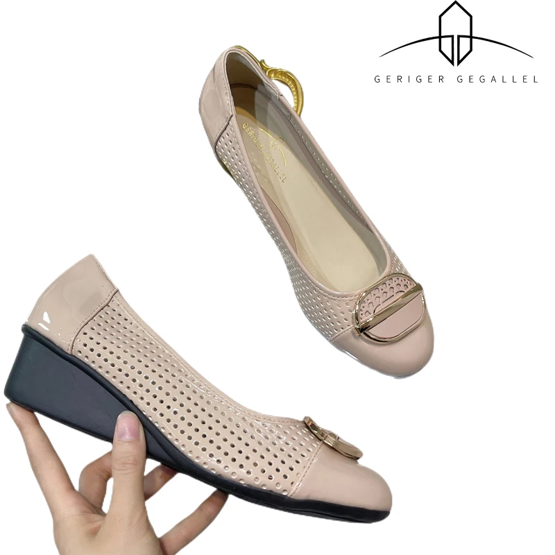 Ladies Luxury Designer Mixed Color Loafers Casual Comfort Flats Overfoot Ladies Flats Home