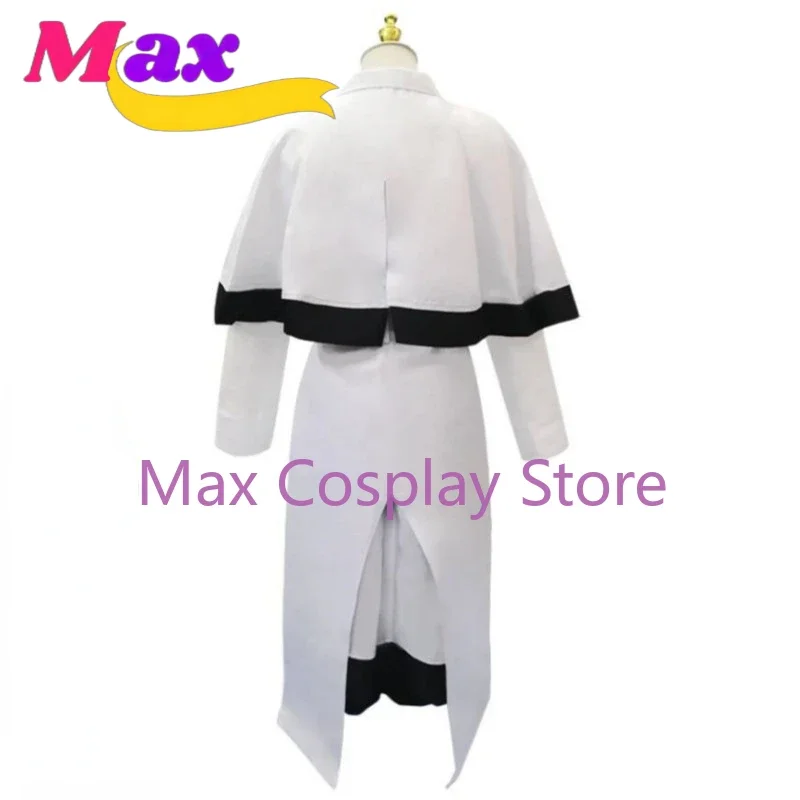 Wby2 Cos Аниме Re Yonebayashi Saiko Косплей Костюм Синий Парик CCG Белый Тренч Униформа