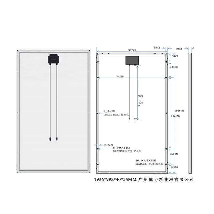 Поликристаллическая Кремниевая солнечная панель класса А 350 Вт