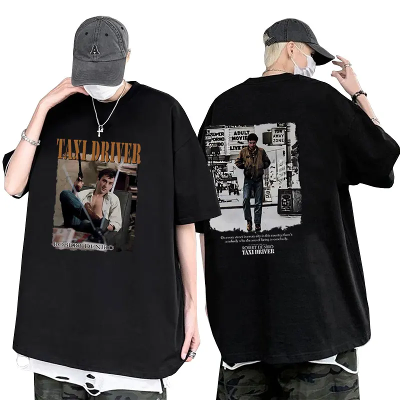 Мужская и Женская Повседневная футболка из чистого хлопка с принтом