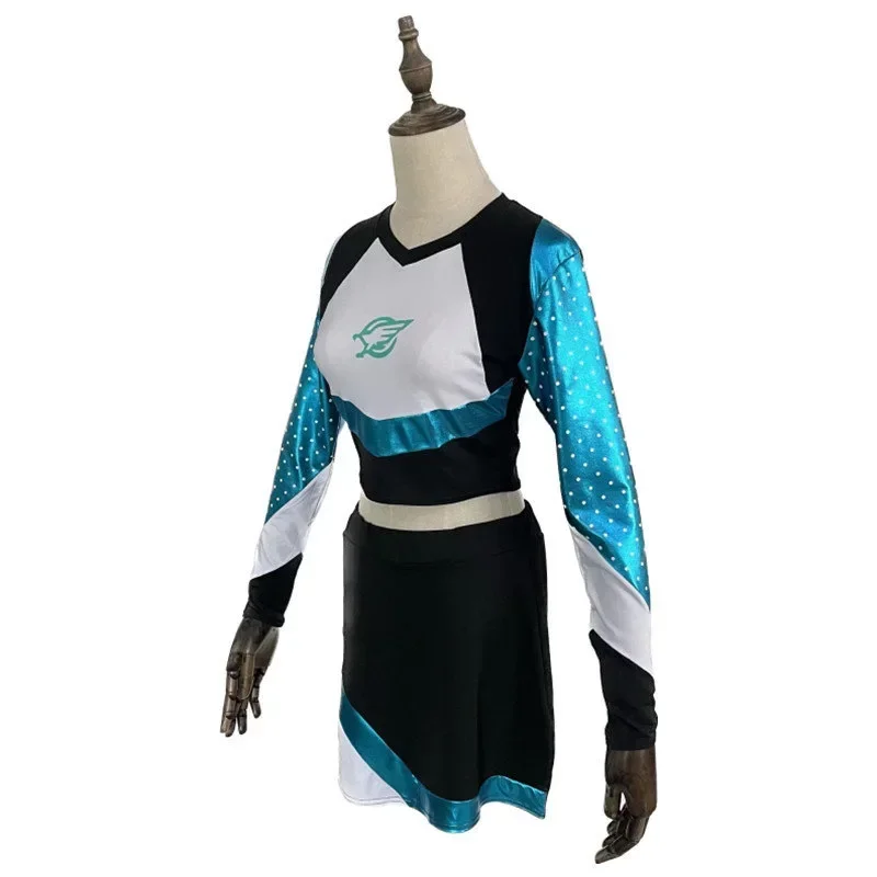 ML75 Maddy Euphoria Cheerleader униформа платье Perez костюм для косплея школьный девочек и