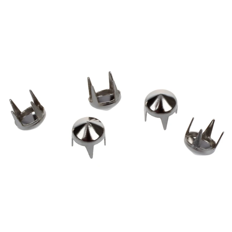 

GTBL 300 Pcs Pyramids Rivets Gothic Punk Rivets Silver