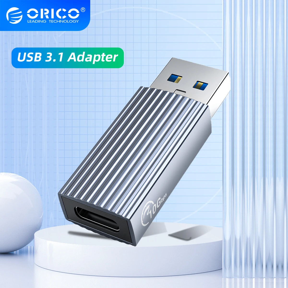ORICO OTG Male To Type C Female Adapter Converte USB 3.1 Adapter 10Gbps transmission header Data Charger for Macbook OTG Connect