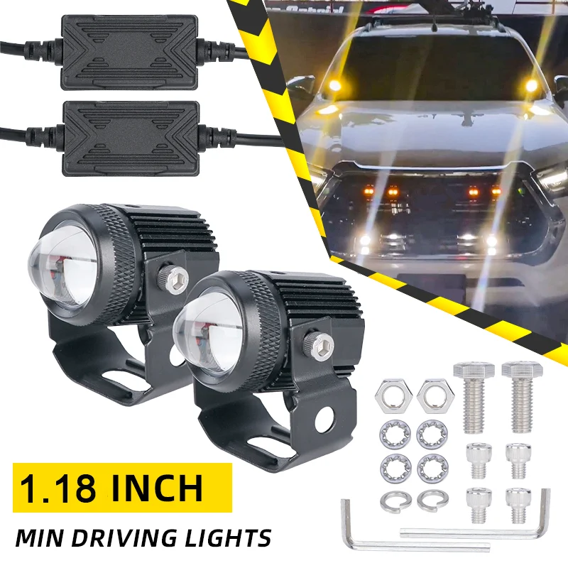 Senlo мотоциклетные светодиодные фары с двойными линзами прожектор для мотоцикла