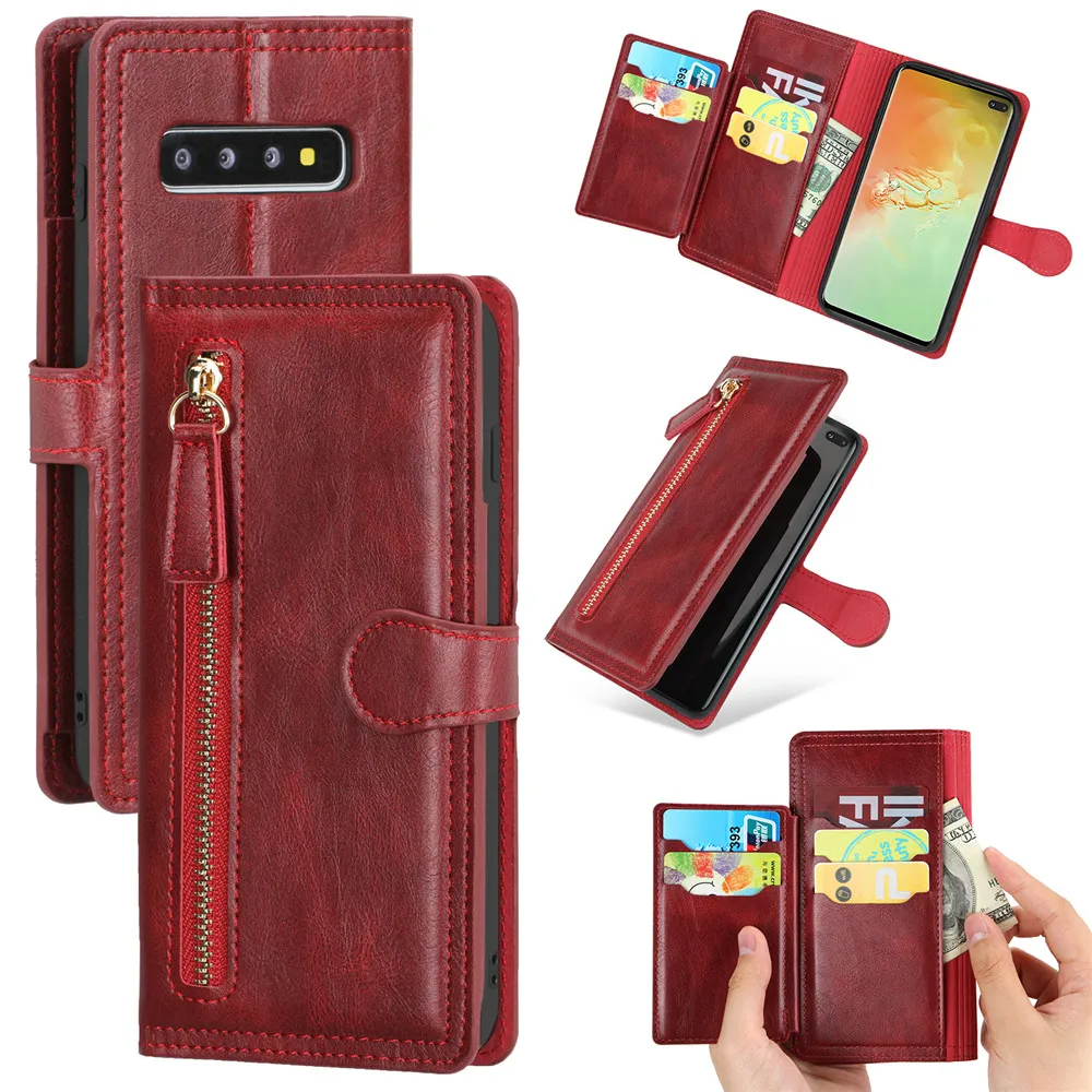 

Retro PU Flip Leather Case for Samsung Galaxy S10 plus S10e S10+ Card Holder Case Coque for Galaxy S10e S10 Plus S10+ Funda