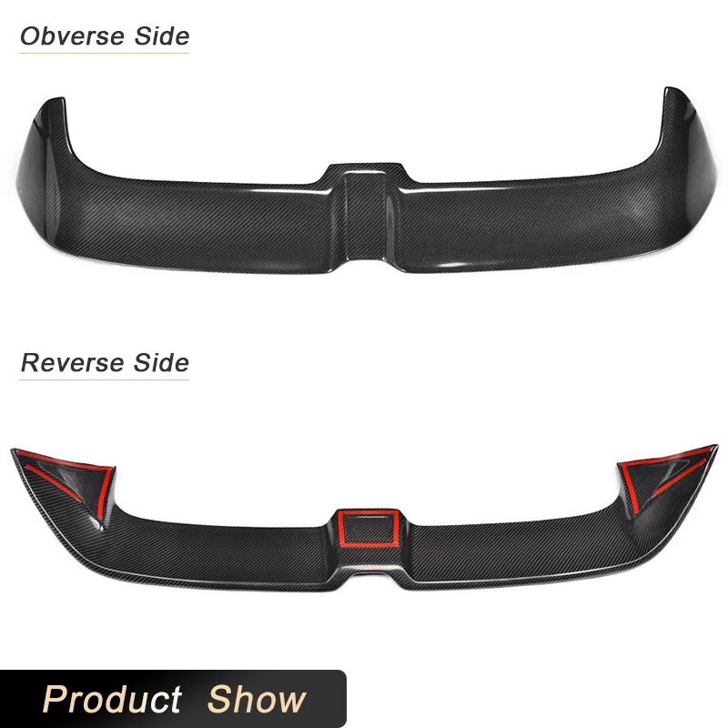 Автомобильный задний спойлер на крышу крылья для VW Golf VII 7 GTI R Hatchback 2014-2017