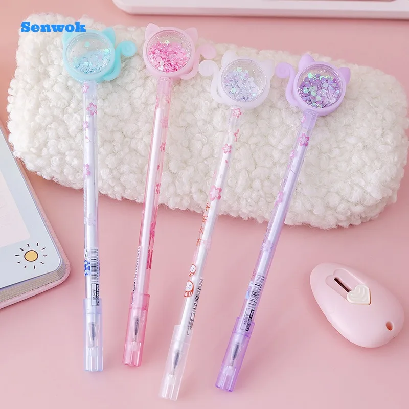 

Cartoon Kawaii Cute Creative School Office Korean Stationery Sweet Pretty Lovely Funny Gel Pen