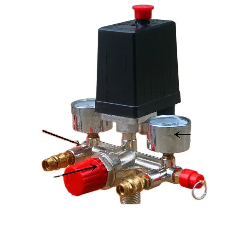 Pump Pressure Control Switch 230v Ac Regulator 1 Port  125 Psi