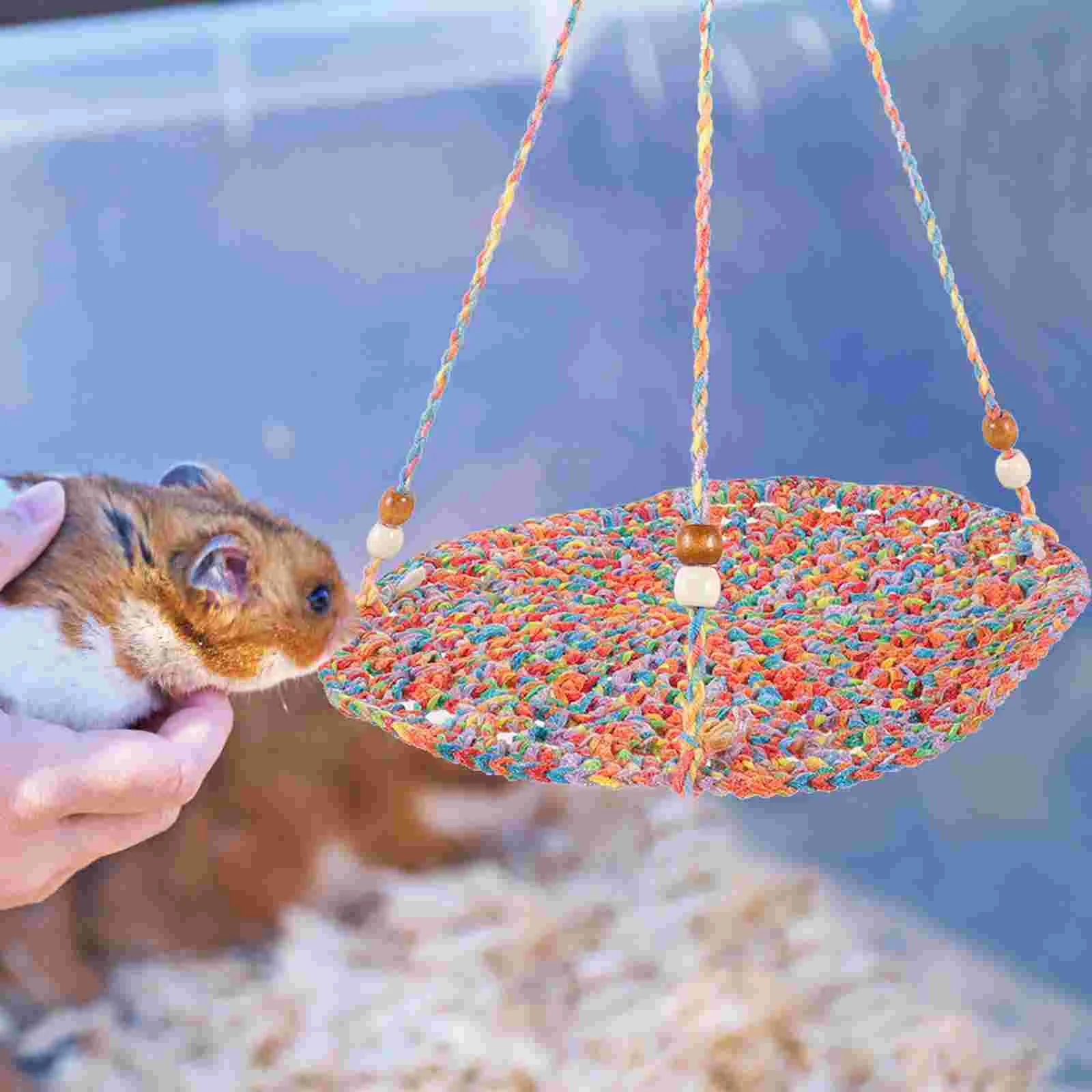 

Reptile Hammock Swing Hanging Bed Cute Lizard Swing Toy Cotton Lizard Bed Reptile Summer Bed