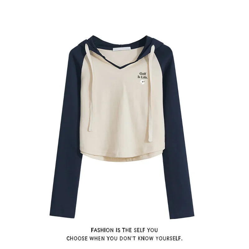 

Windbreak Golf Shirts Golf wear Women Sports Ladies Golf Clothing Ladies coat top T-Shirts Long Sleeves Women's golf wear