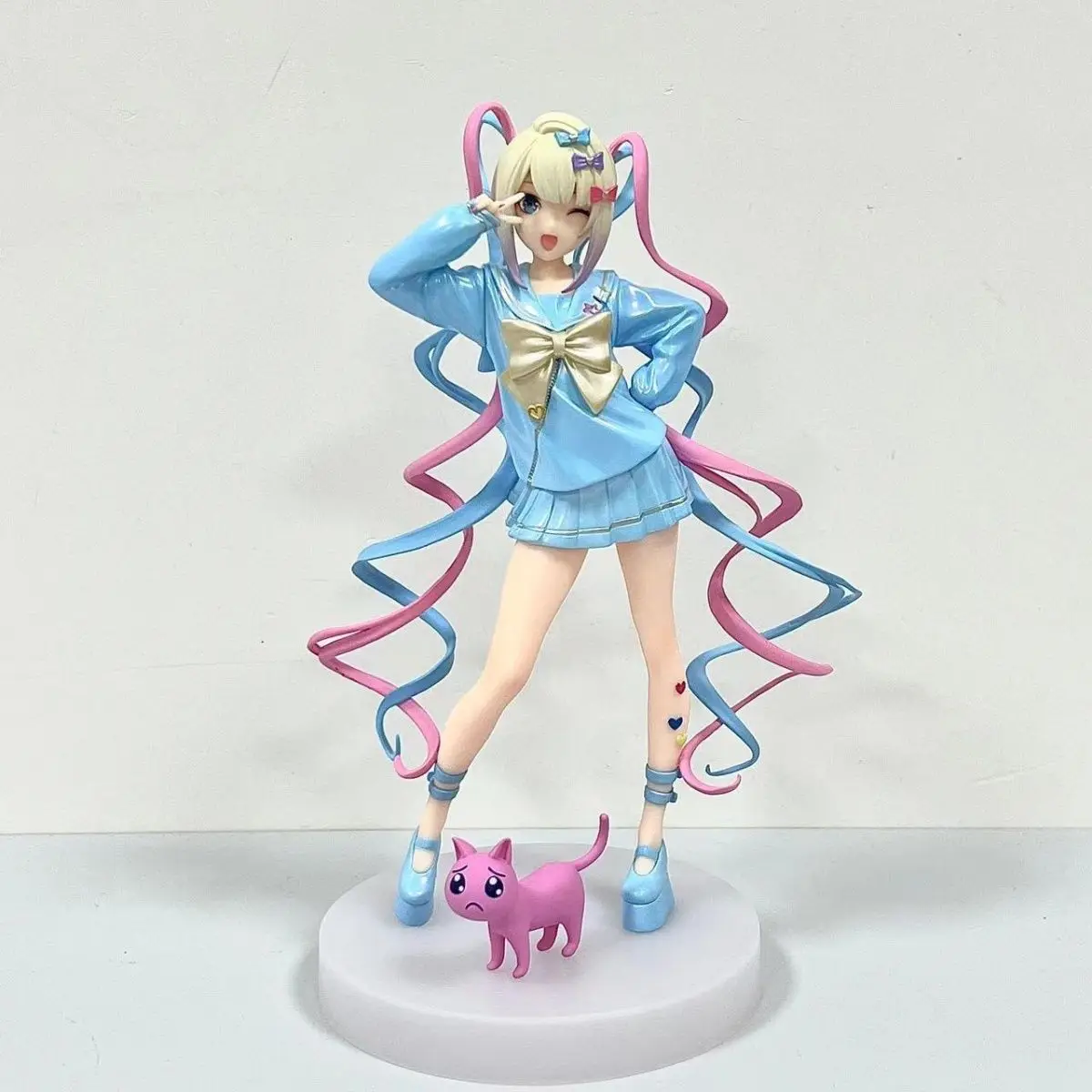 

Needy Girl Overdose GSC Pop Up Parade Kangel Action Figures Virtual Uploader Anime Girl Figurine Pvc Model Statue Toys