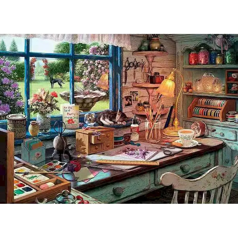 

RUOPOTY Unframe Painting By Numbers Scenery For Adults Gifts Drawing On Canvas Unique Gift Picture By Number Home Decoration